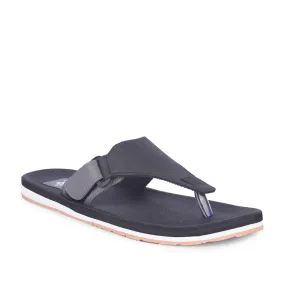 A-HA Casual Black Flip Flop For Men ANCO-01 By Liberty