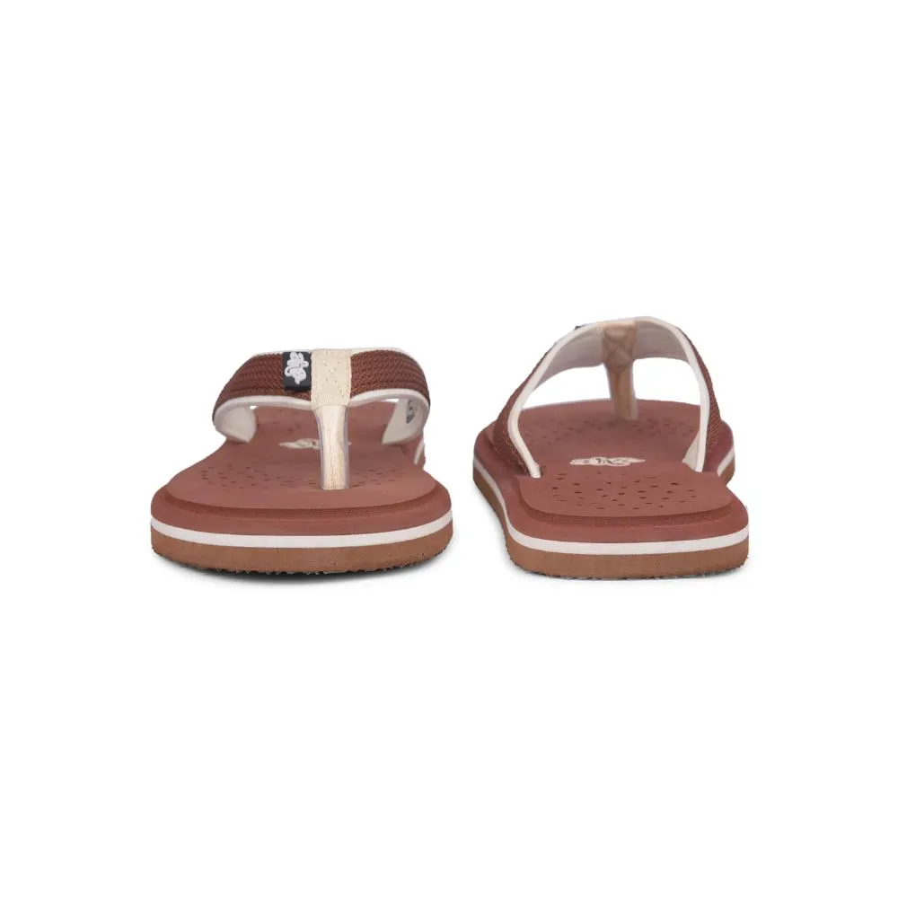A-HA Casual Brown Flip Flop For Men CFL-1 By Liberty