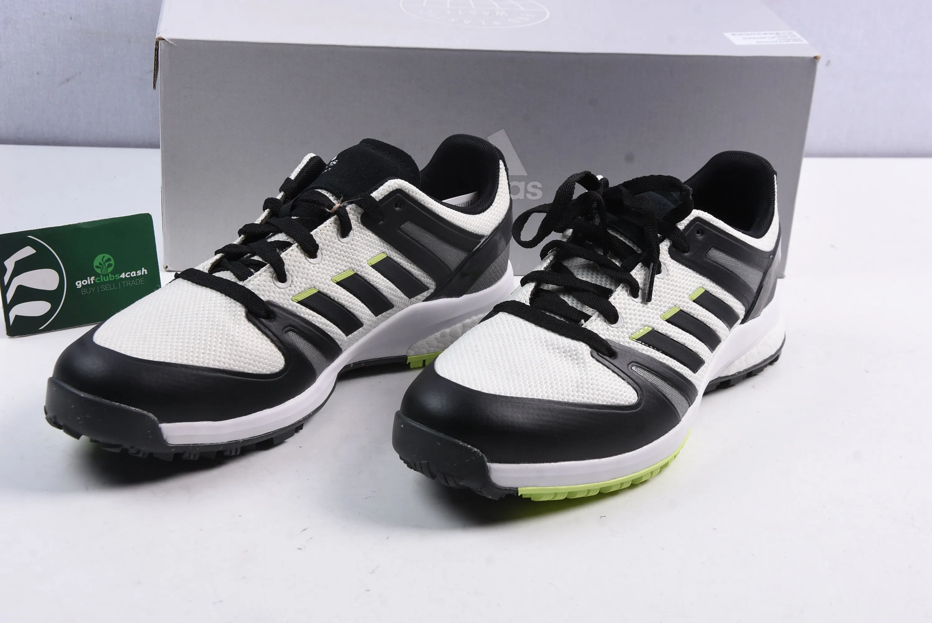 Adidas EQT SL / Mens Golf Shoes / White, Black / UK 8.5