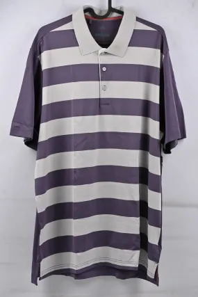 Adidas Mens Ultimate 365 Rugby Polo Shirt / Purple/Grey / XL