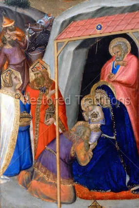 Adoration of the Three Kings – Lorenzetti
