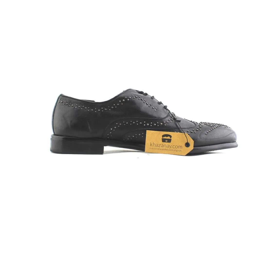 ALDO CRACKLE LEATHER BLACK
