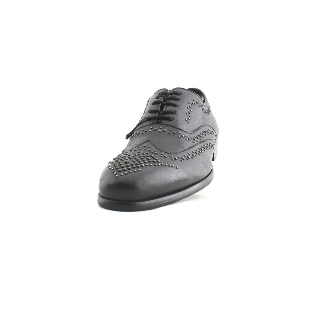 ALDO CRACKLE LEATHER BLACK