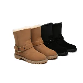 Australian Shepherd Fashion Boots Women Sarah Mid Calf