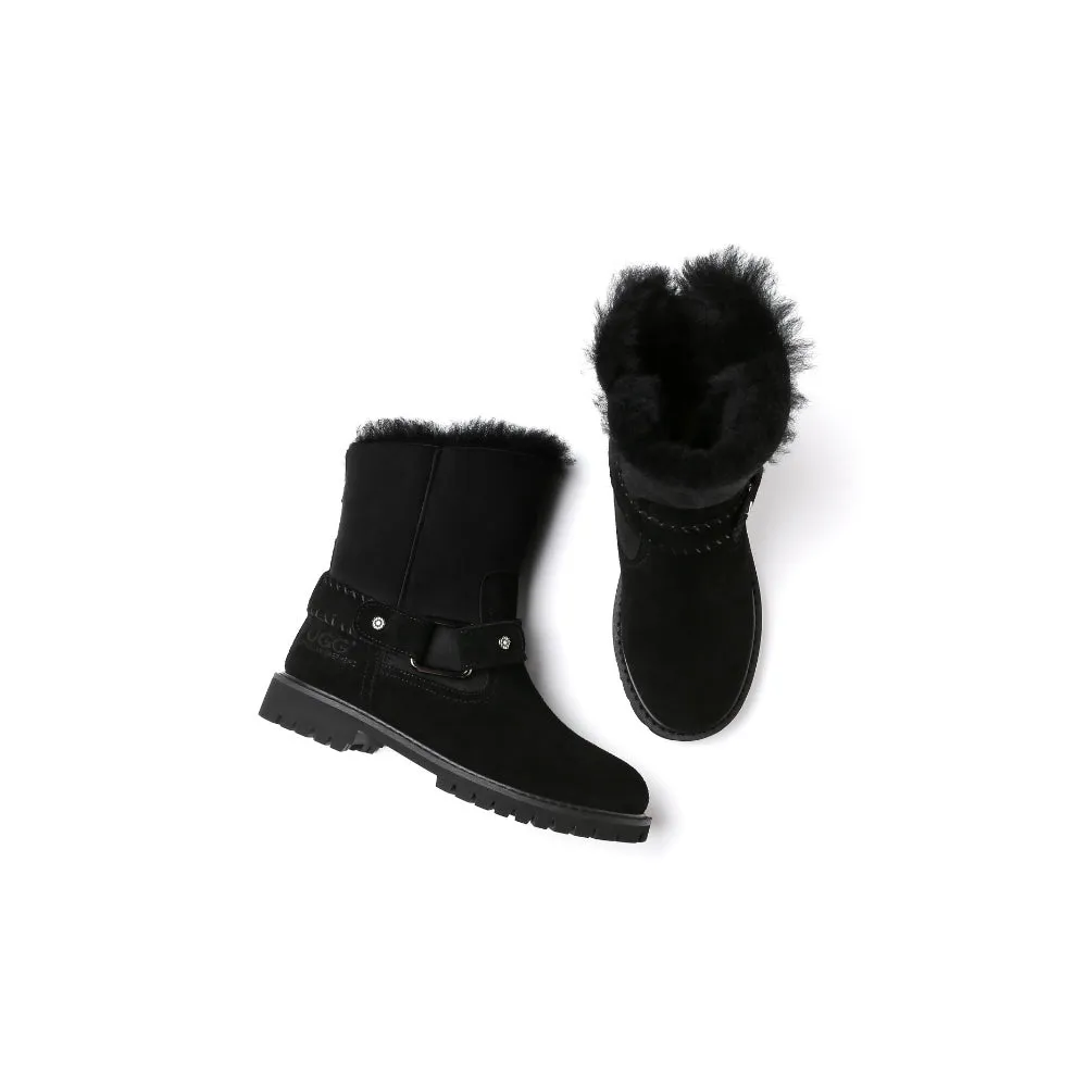 Australian Shepherd Fashion Boots Women Sarah Mid Calf