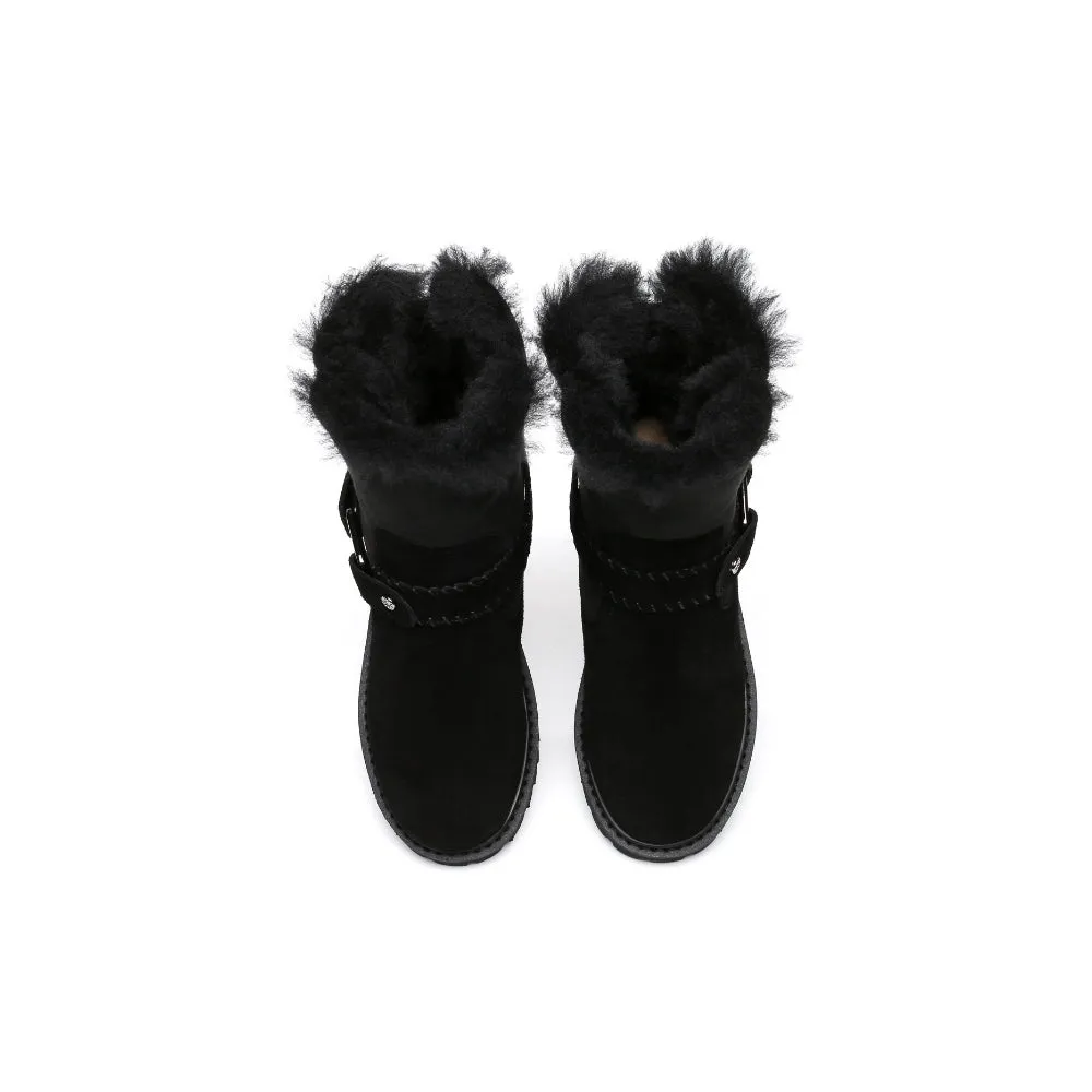 Australian Shepherd Fashion Boots Women Sarah Mid Calf