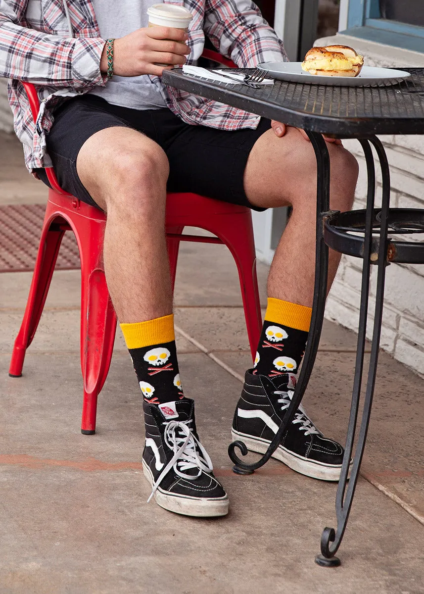 Badass Breakfast Men's Socks