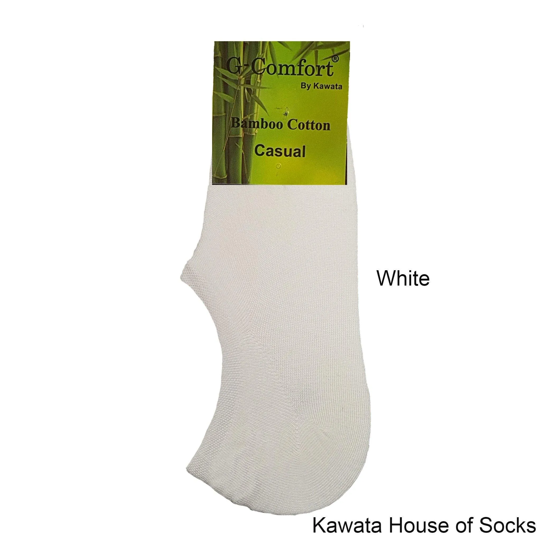 Bamboo Loafer Socks/No-Show Socks with Non-Slip Inner Heel