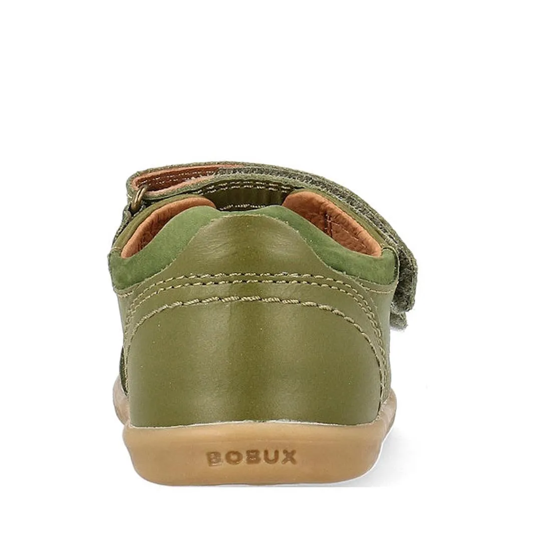 Bobux Kid  Plus Driftwood Sea Kelp Green Open Toe Sandal 833518