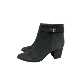 Boots Ankle Heels By Michael By Michael Kors In Grey, Size:7.5