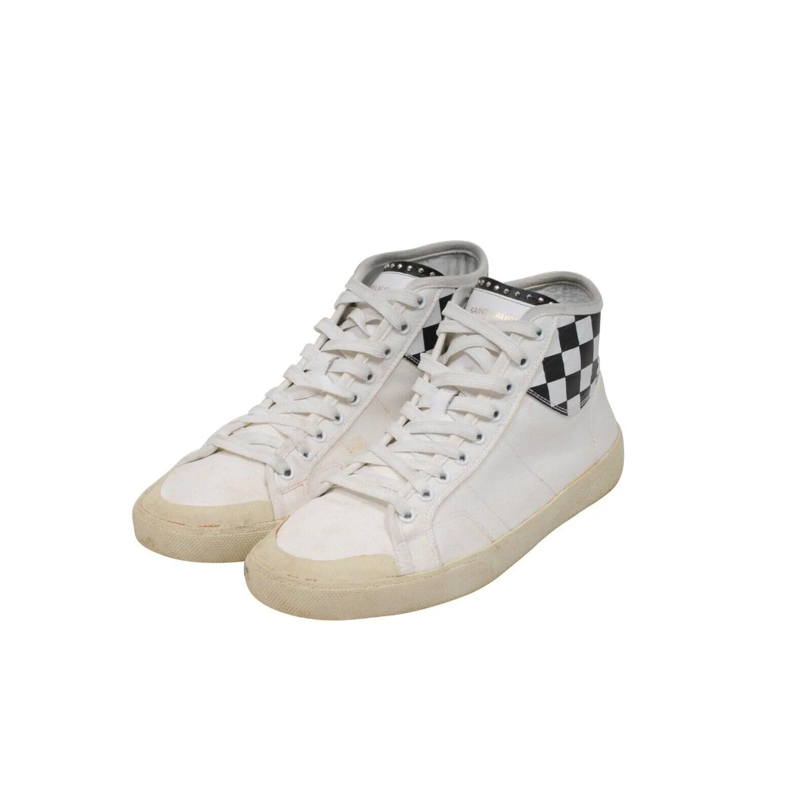 Checkered SL 37 Mid Top Sneakers