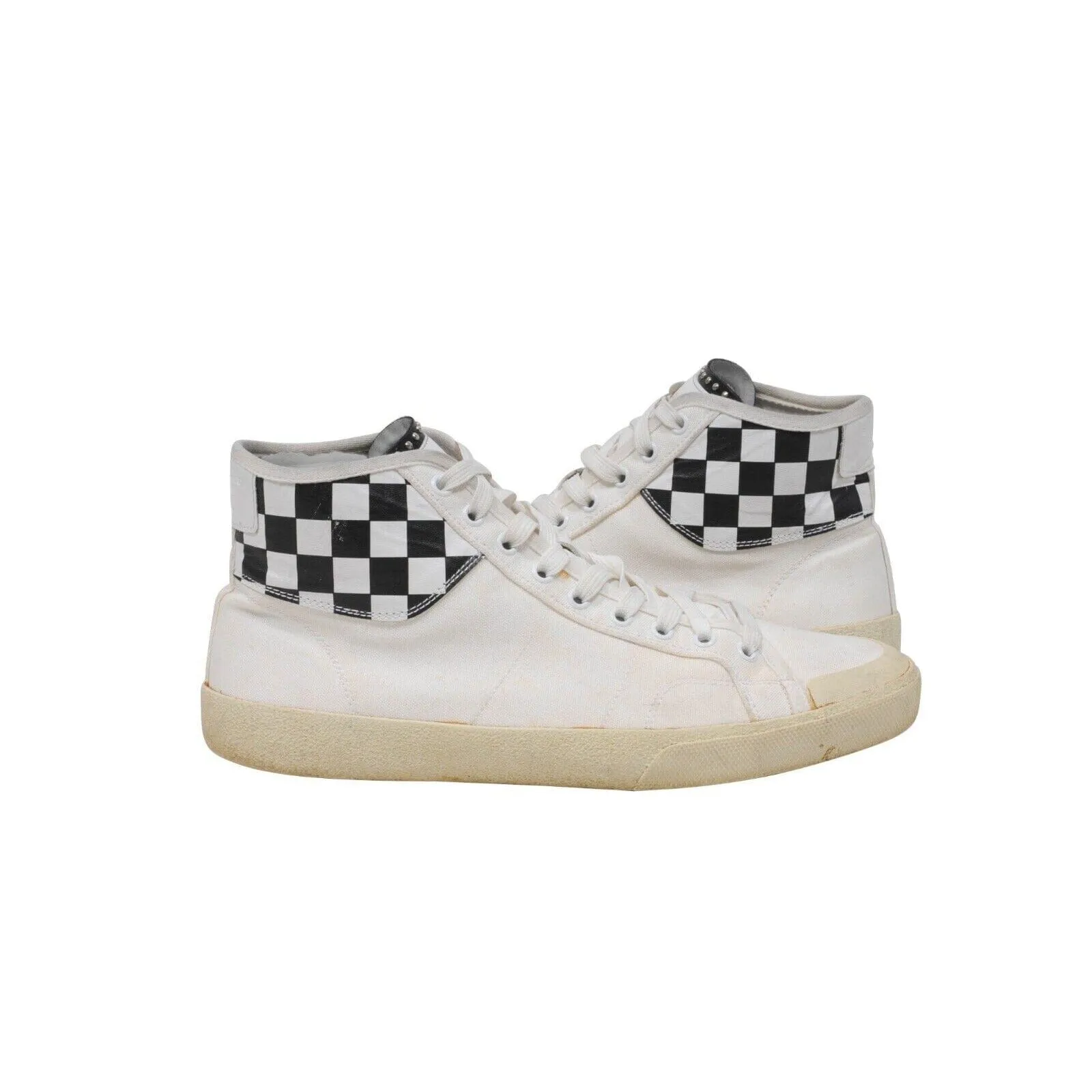 Checkered SL 37 Mid Top Sneakers