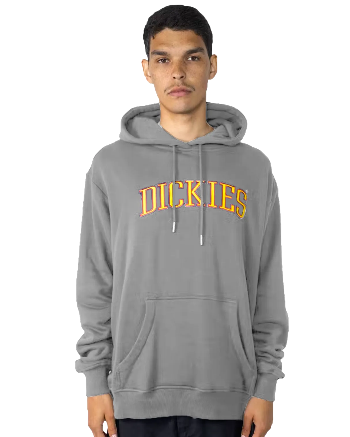 COLLEGIATE TRI-COLOUR PULL OVER HOODY