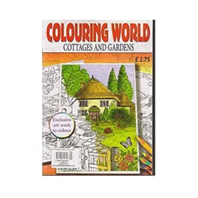 World of Coloring: Magazine-Inspired Coloring Book
