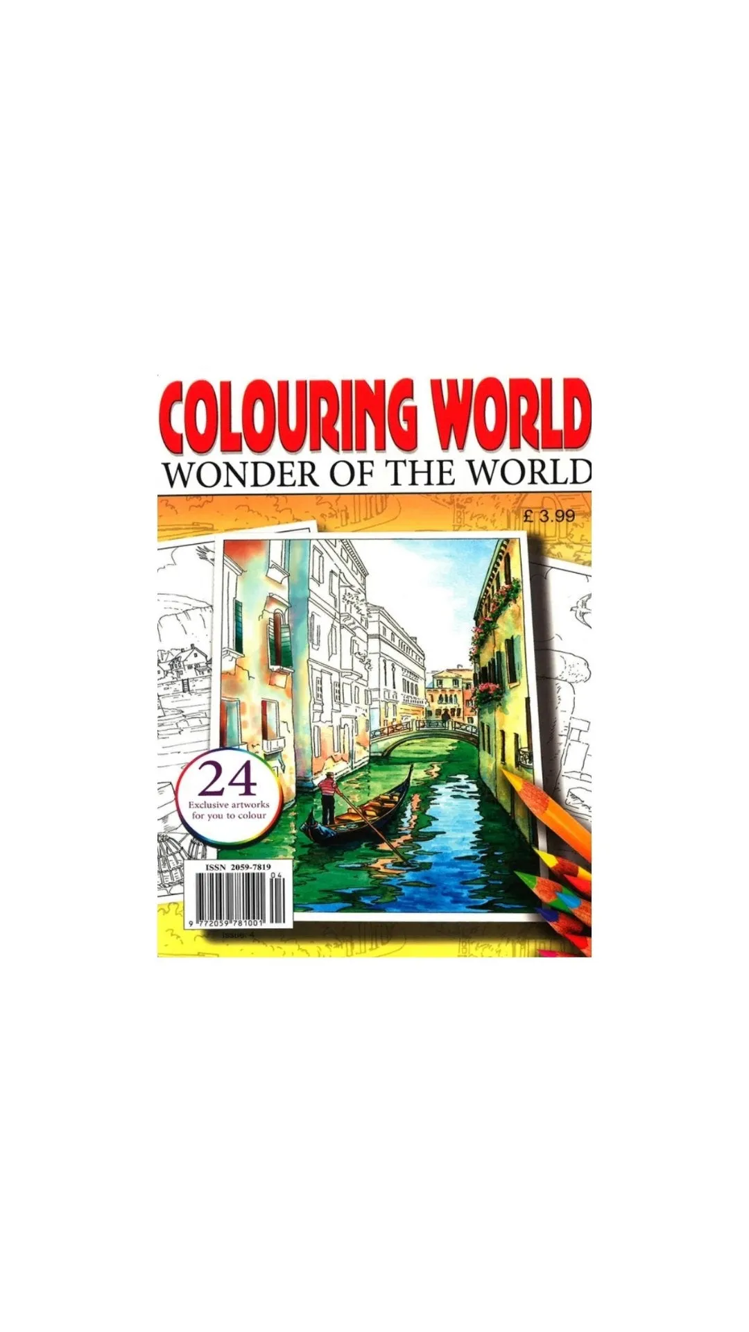 World of Coloring: Magazine-Inspired Coloring Book