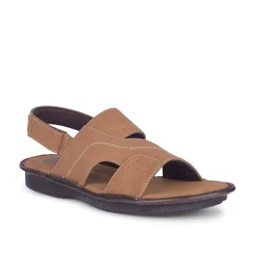 Coolers By Liberty Mens LIONARDO Tan Casual Sandal