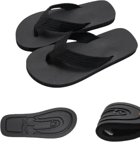 Creative Flip Flops - Funny Beach Sandals with Hidden Design - Quick-Dry Slides for Men - Novelty Gag Gift