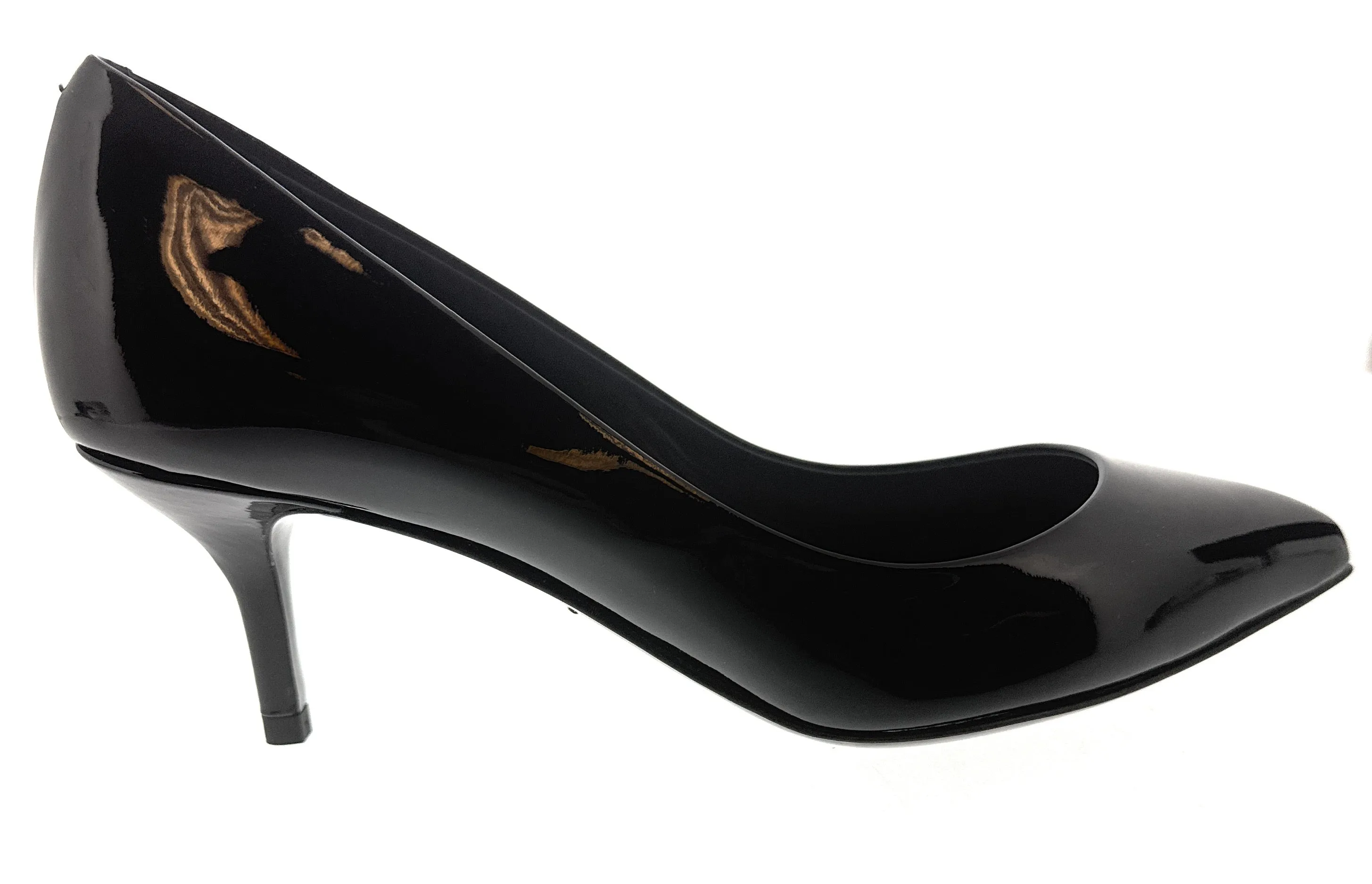 Dolce & Gabbana Black Classic Kitten Heel Pumps-EU36.5