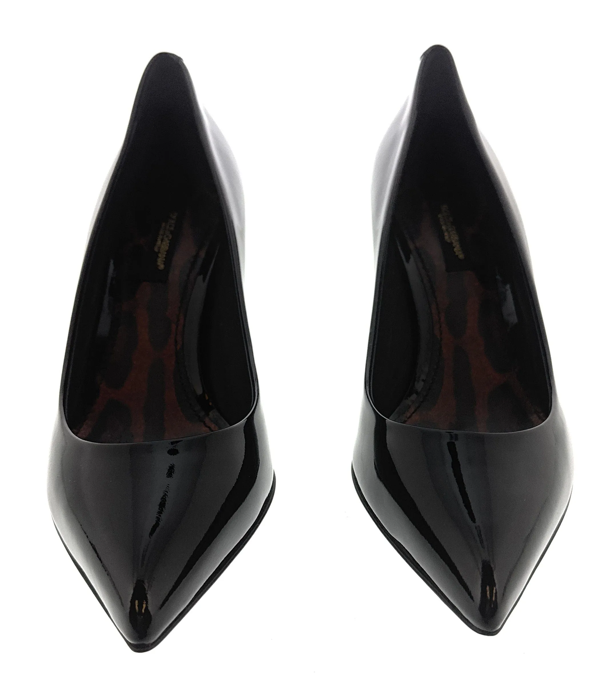 Dolce & Gabbana Black Classic Kitten Heel Pumps-EU36.5