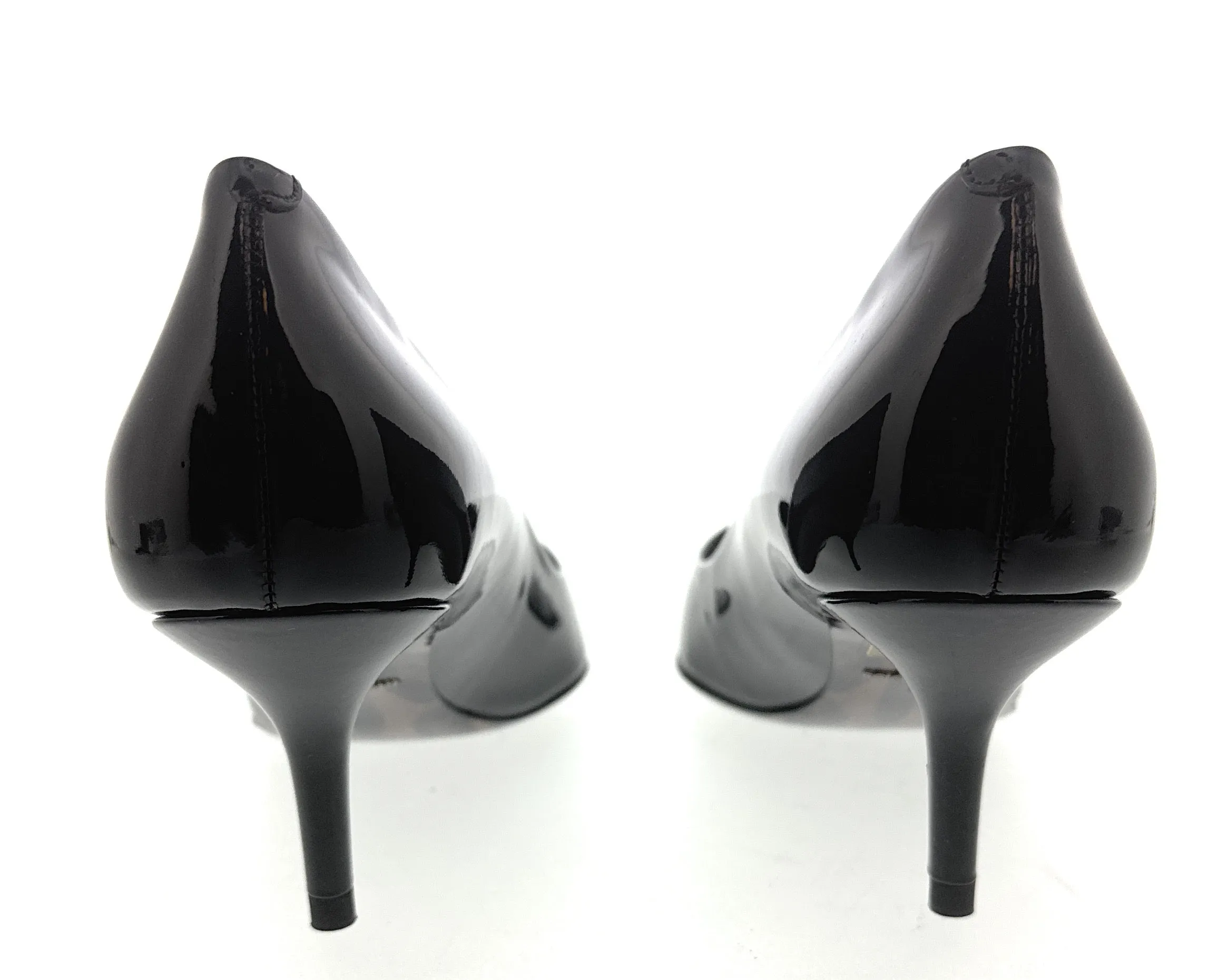 Dolce & Gabbana Black Classic Kitten Heel Pumps-EU36.5