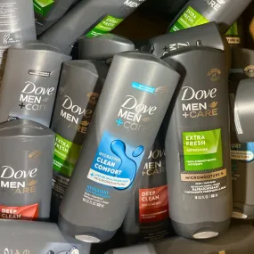 Dove Men   Care Micromoisture Body   Face Scrub Assorted Mix 18OZ (50 Pcs Lot)