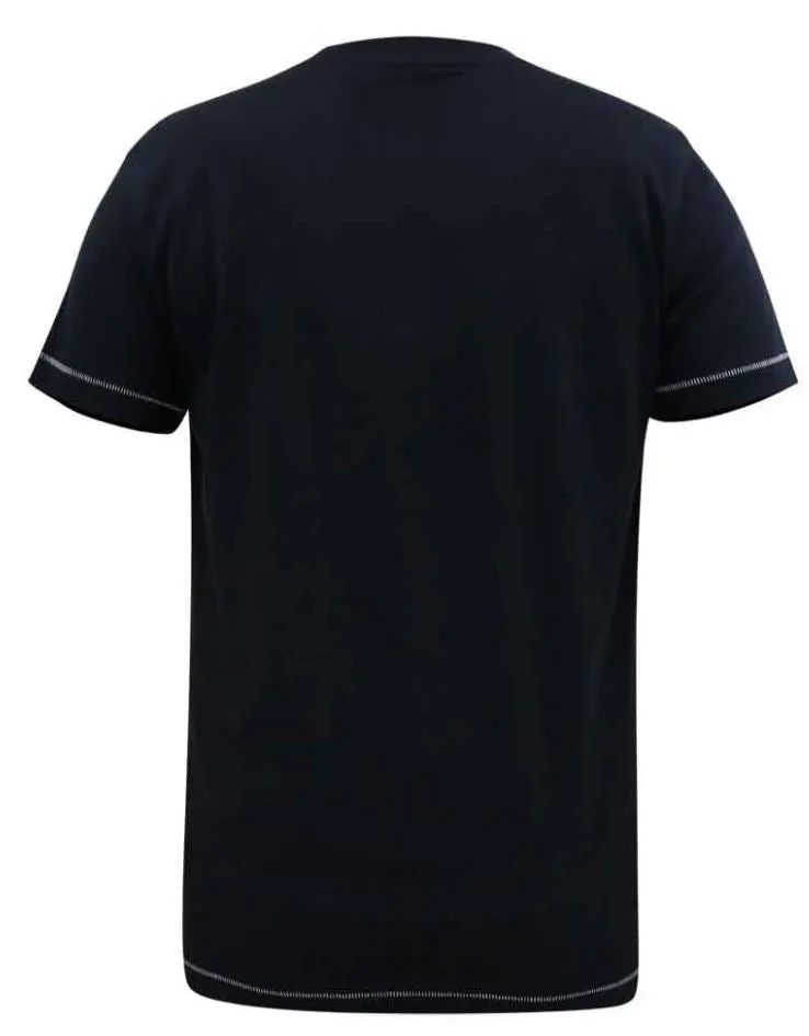 Duke X-Tall Pink Floyd Navy T-Shirt Navy