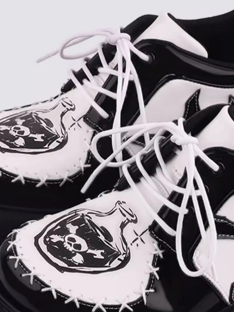 Fake leather shoes【s0000003917】