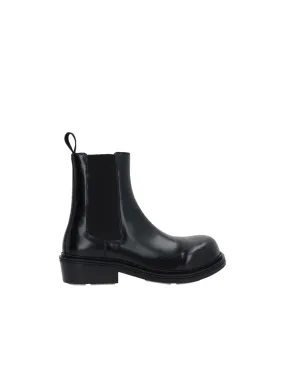 Fireman Brushed Leather Boots