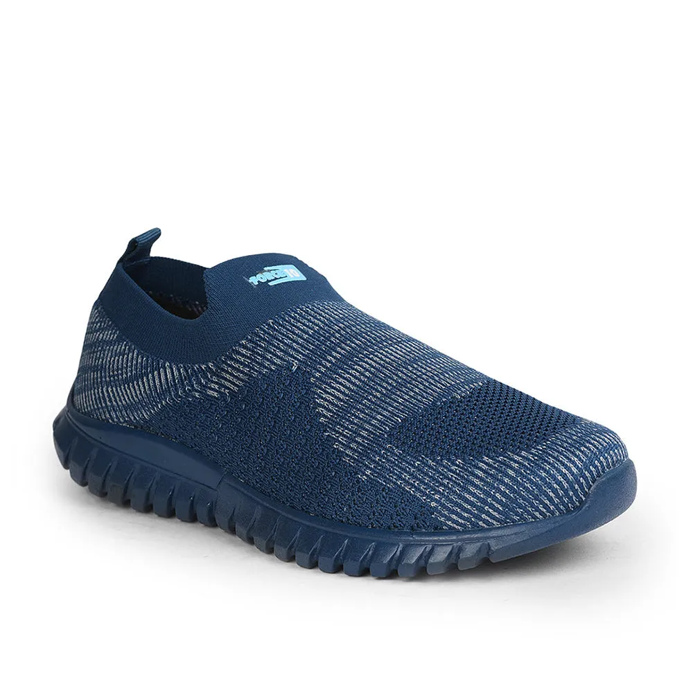 Force 10 Casual Non Lacing For Men (N.Blue) MONTES-26 by Liberty