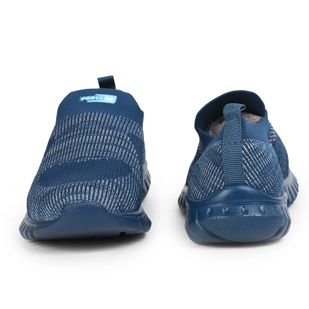 Force 10 Casual Non Lacing For Men (N.Blue) MONTES-26 by Liberty