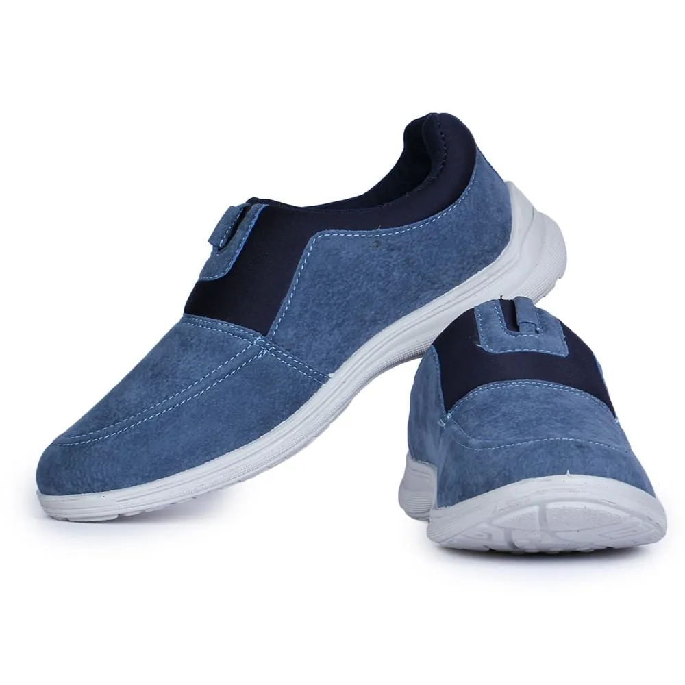 Force 10 Men's Blue Casual Non Lacing (STEPHEN-22)