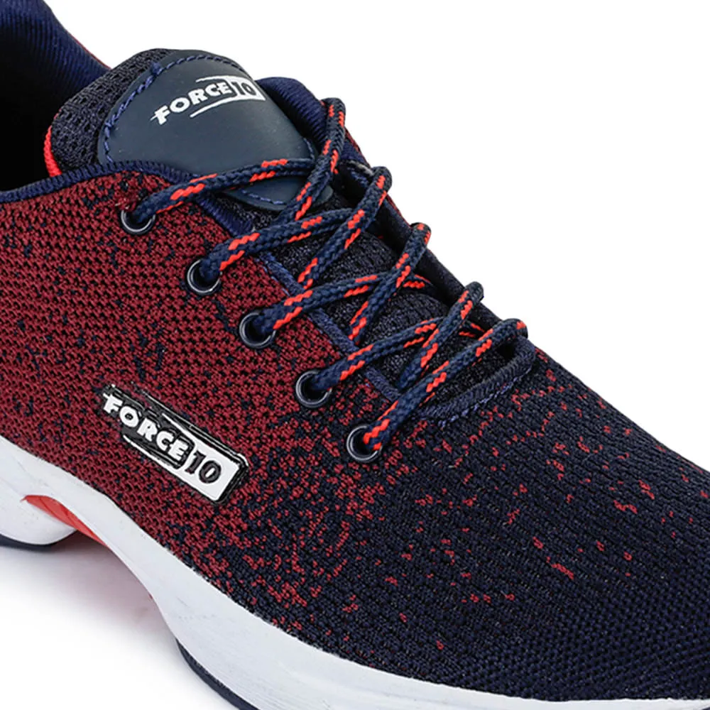 Force 10 Men's Maroon Sports Lacing (JME-17E)