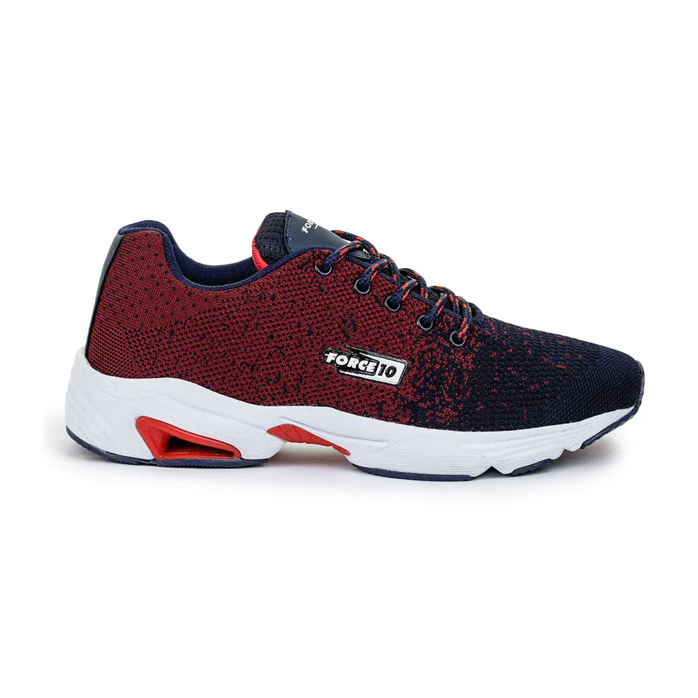 Force 10 Men's Maroon Sports Lacing (JME-17E)