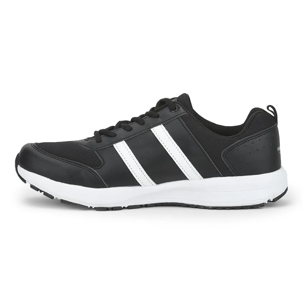 FORCE 10 Sports Lacing Shoe For Men (Black) LB46-SNE By Liberty