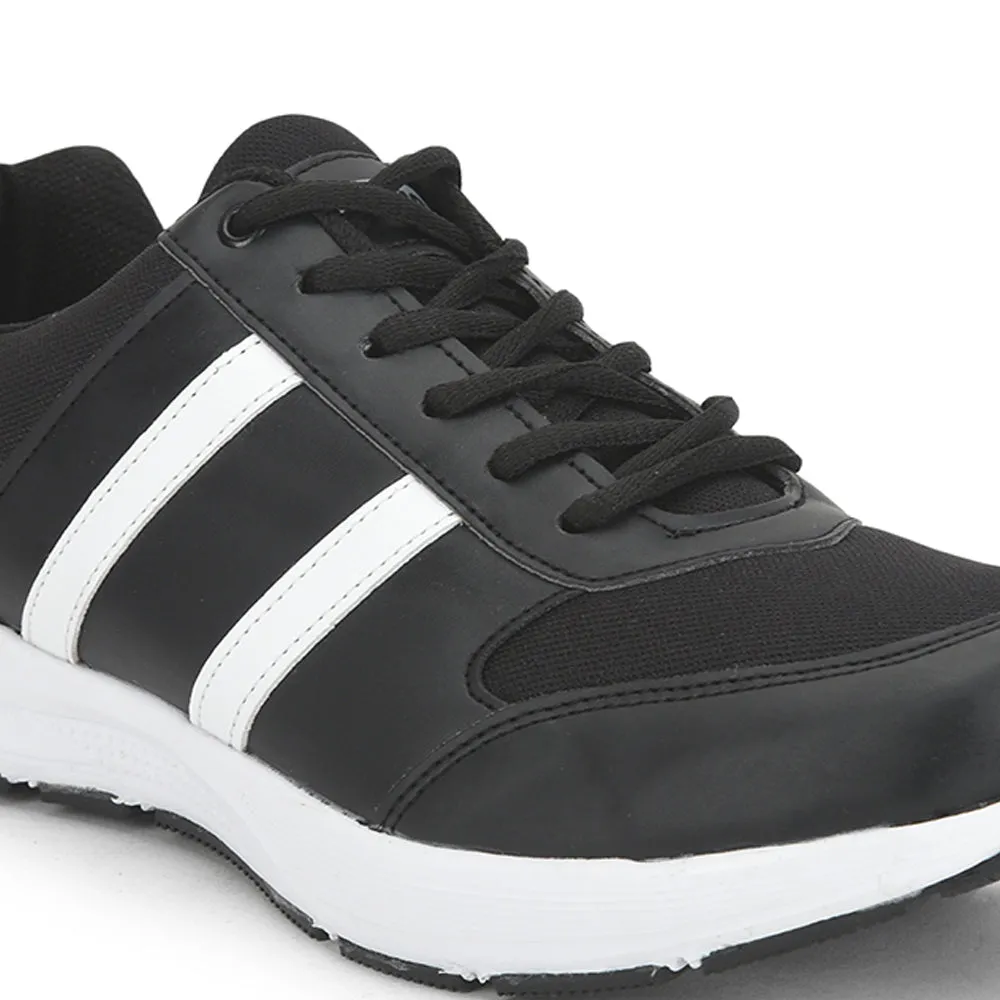 FORCE 10 Sports Lacing Shoe For Men (Black) LB46-SNE By Liberty