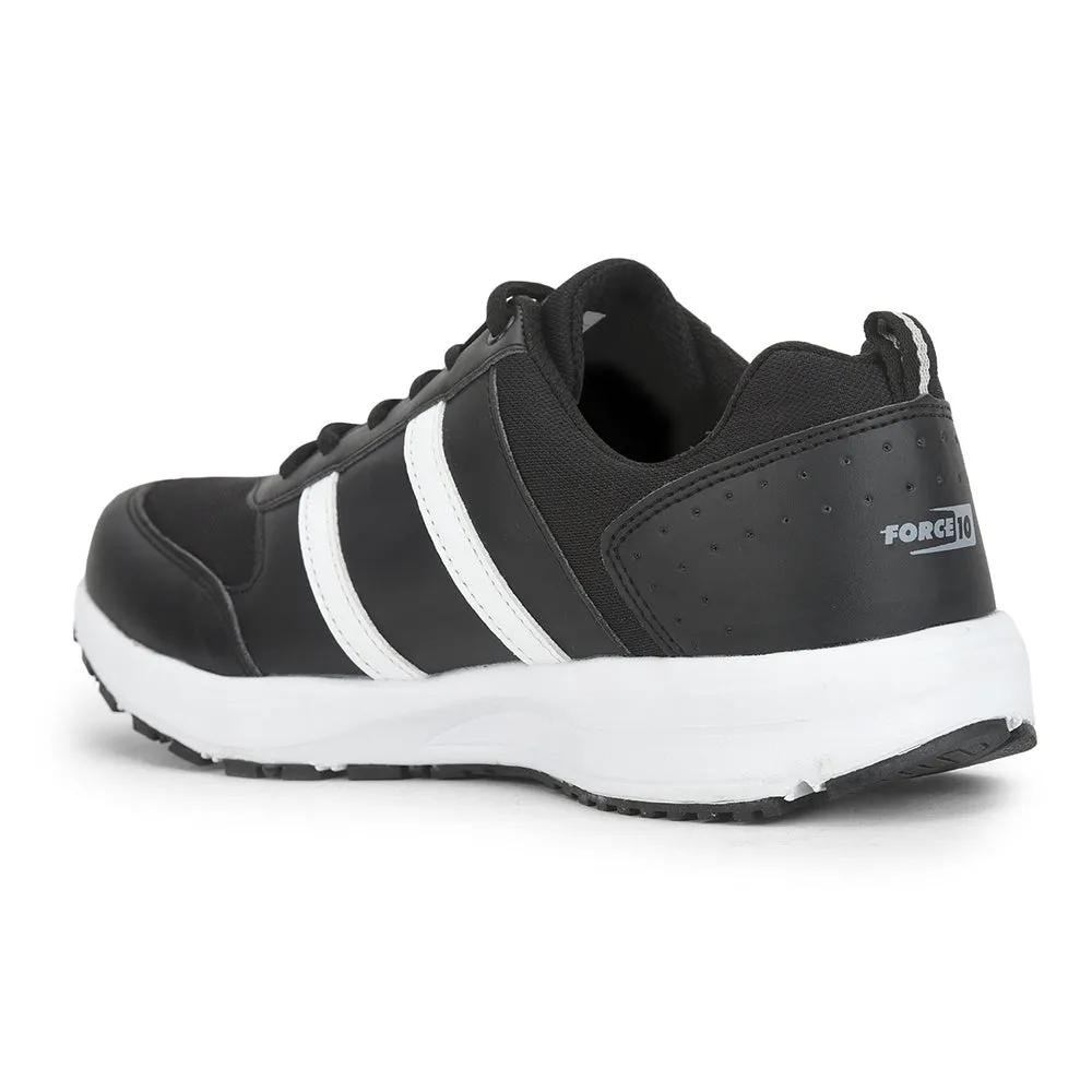 FORCE 10 Sports Lacing Shoe For Men (Black) LB46-SNE By Liberty