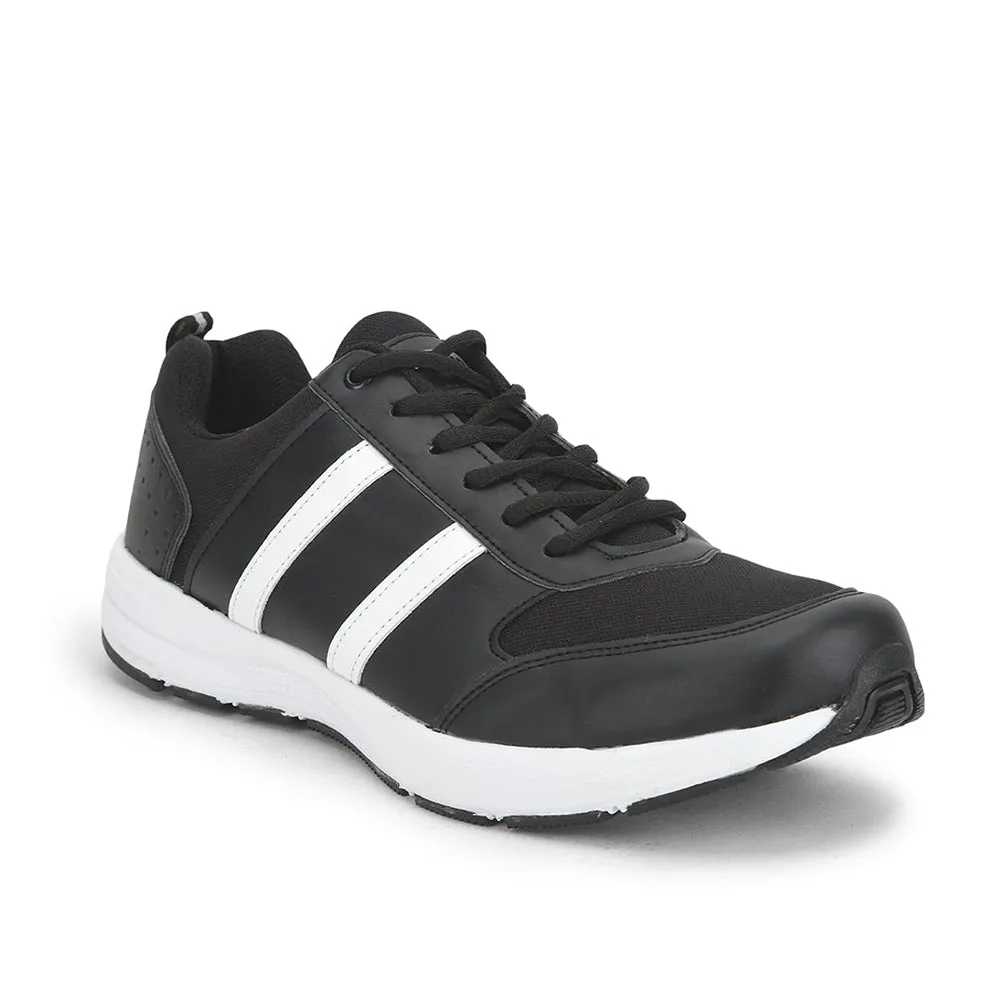 FORCE 10 Sports Lacing Shoe For Men (Black) LB46-SNE By Liberty