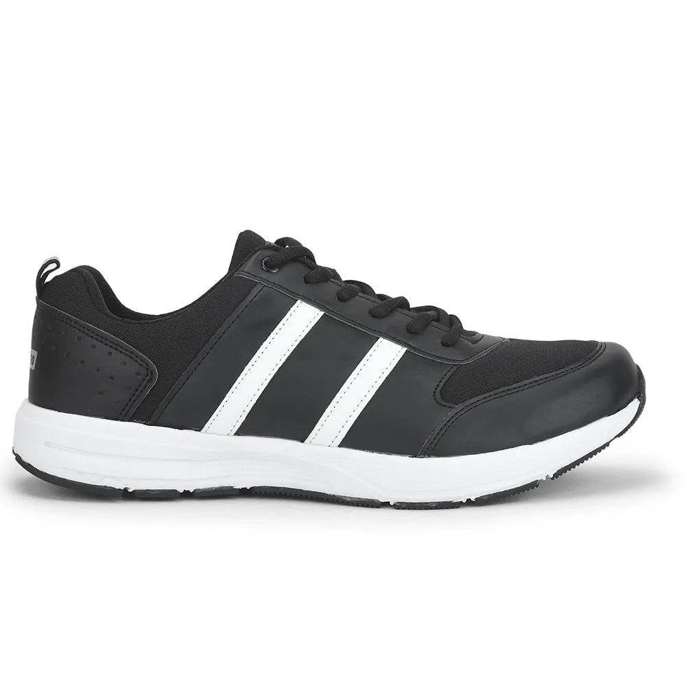 FORCE 10 Sports Lacing Shoe For Men (Black) LB46-SNE By Liberty