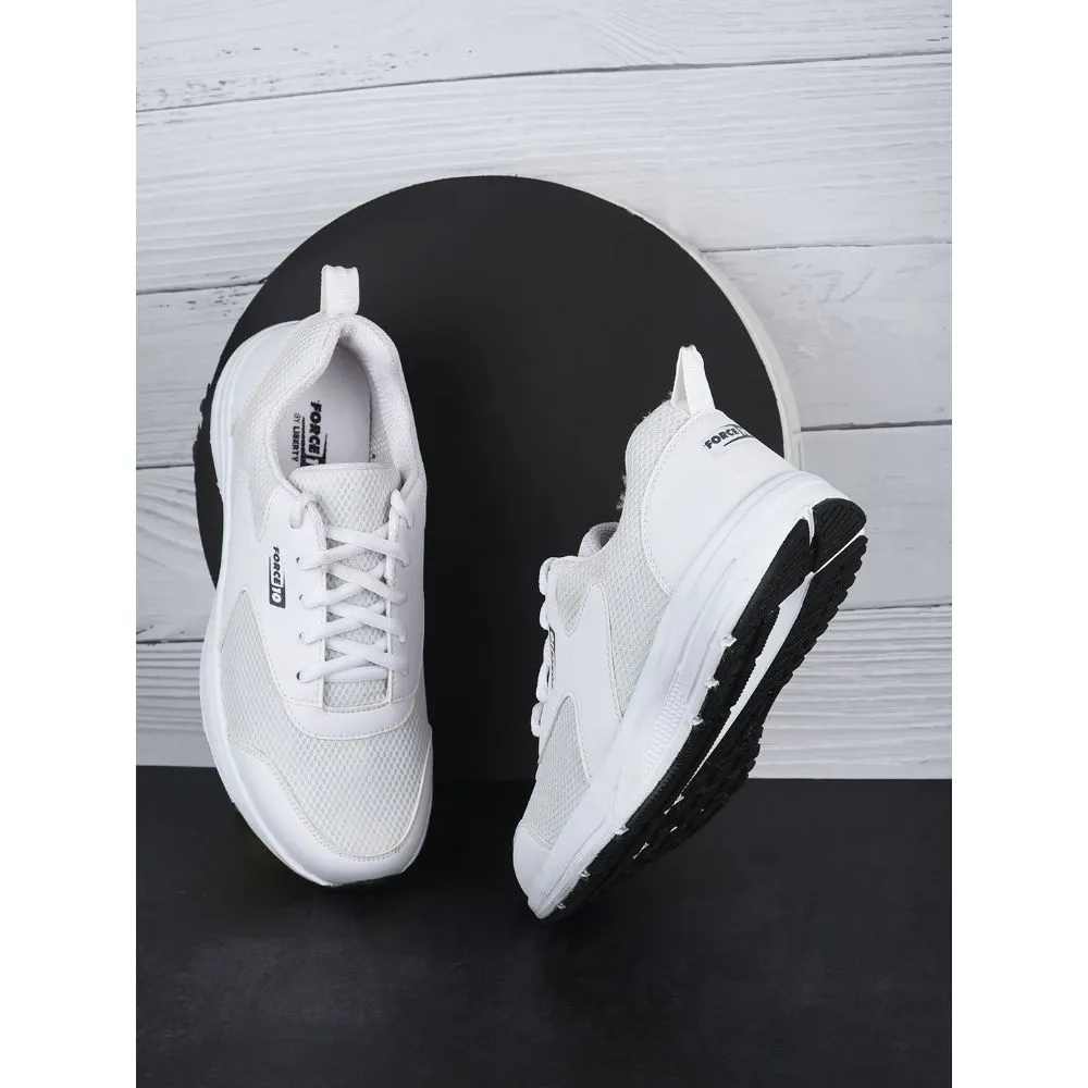 Force 10 Sports Lacing Shoes For Men (White) SPRINT By Liberty
