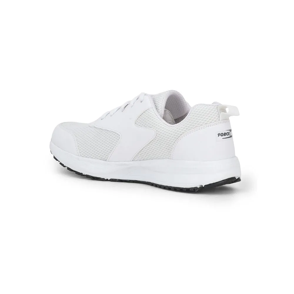 Force 10 Sports Lacing Shoes For Men (White) SPRINT By Liberty