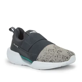Force 10 Sports Non Lacing Shoes For Men (Grey) RECARDO-E By Liberty
