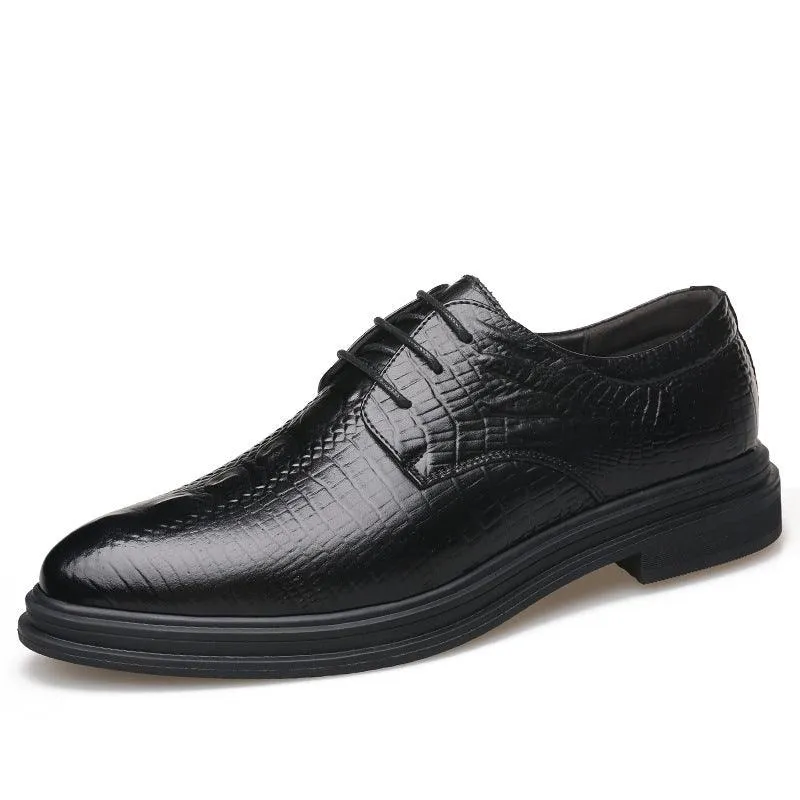Formal Men's Low Top Leather Shoes