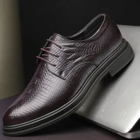 Formal Men's Low Top Leather Shoes