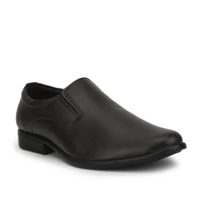 Liberty Mens Fortune Formal Brown Slip-On Shoes VCL-4