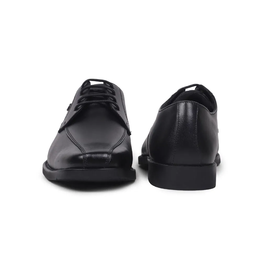 Fortune By Liberty Men ECO-01E Black Formal Lacing Shoes