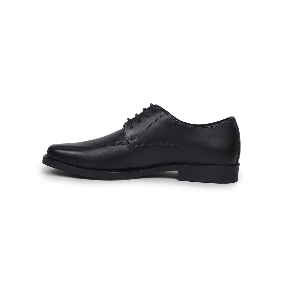 Fortune By Liberty Men ECO-01E Black Formal Lacing Shoes