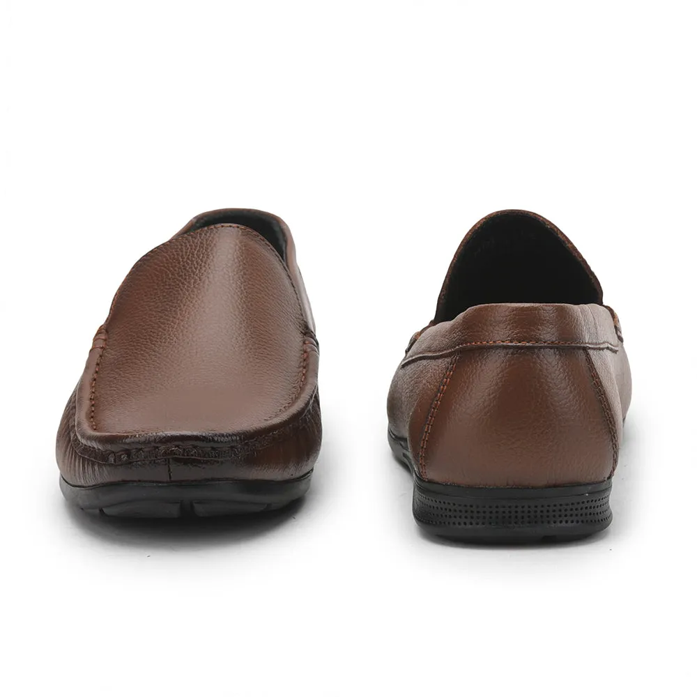 Fortune (Tan) Casual Loafer Shoes For Men HOL-106 By Liberty