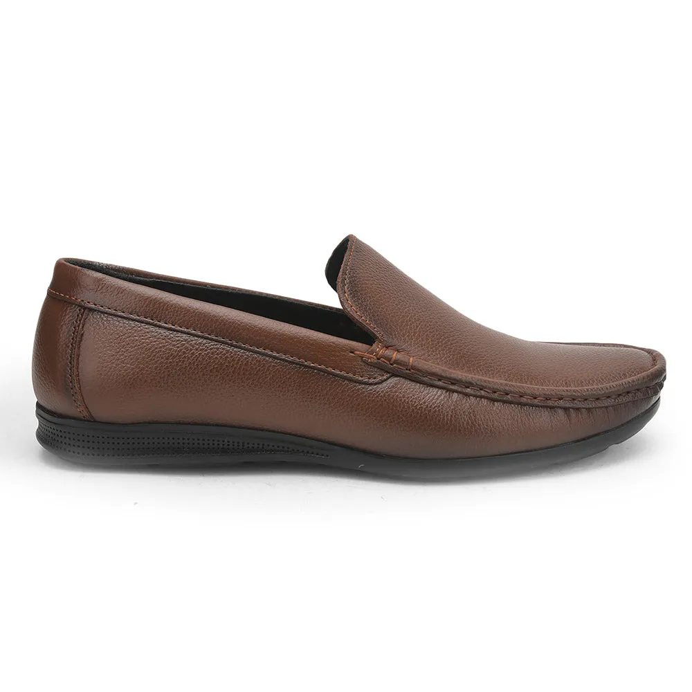 Fortune (Tan) Casual Loafer Shoes For Men HOL-106 By Liberty