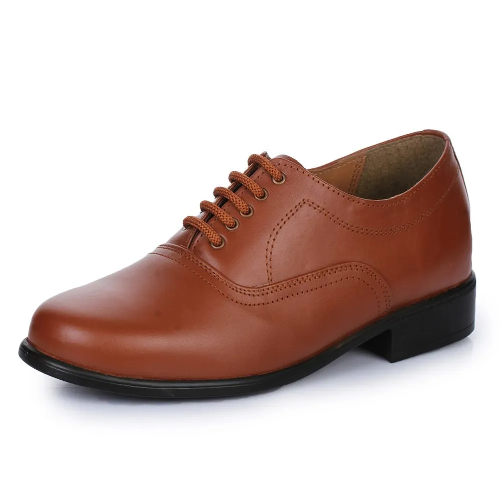 Fortune Tan Classic Oxford Shoes for Men - Stylish & Elegant 7168-04 by Liberty