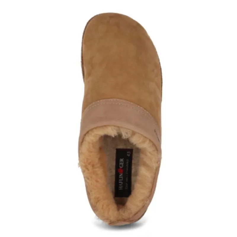 Haflinger Snowbird Beige Women's Slippers